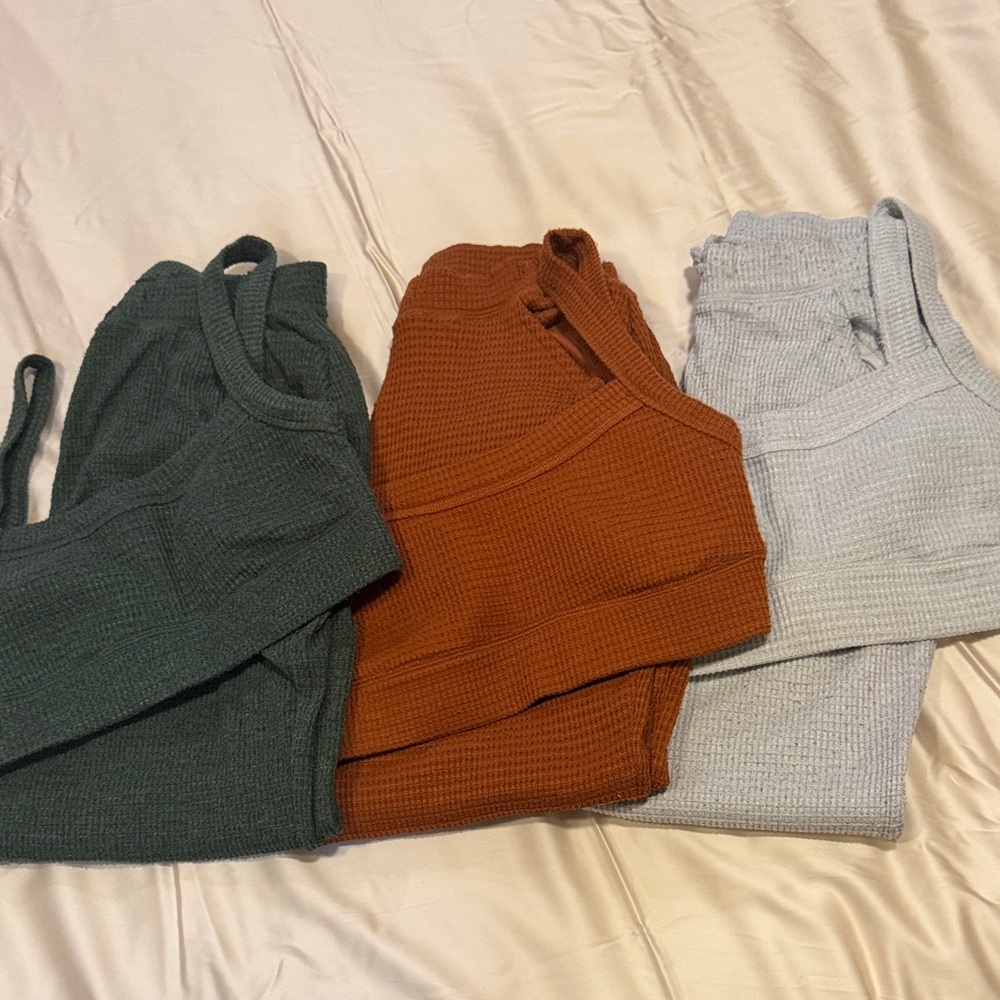 Women's Gilly Hicks Sets - Green, Burnt Orange, and Gray